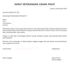 Surat keterangan pnutupan cv : 10 Contoh Surat Keterangan Usaha Dari Rt Rw Dan Kelurahan Suratresmi Id