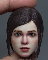 1/6 Ellie head sculpt, Paint by me. Can pair up with 1/6 body. Thank you  🙏🏻❤️ Hope you guys like her. : r/thelastofus
