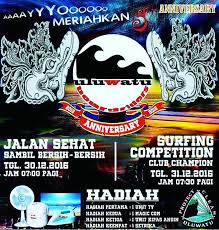 We did not find results for: Hut Uluwatu Boardriders Gelar Jalan Sehat Dan Kontes Surfing