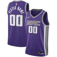 Bbr home page > contracts > sacramento kings. Sacramento Kings Nike Icon Swingman Nba Trikot Custom Jugendliche