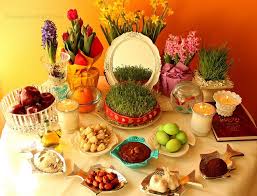 Haft Seen Nowruz Persian New Year New Year Table Haft Seen Nowruz