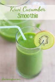 Kiwi Cucumber Smoothie Recipe Flour On My Face Recipe Cucumber Smoothie Cucumber Smoothies Recipes Fruit Smoothies