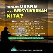 Termasuk Orang Yang Bersyukurkah Kita Bersyukur Membaca Imam