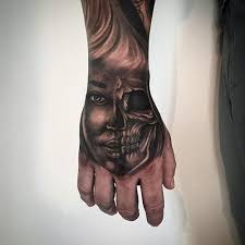 101 Best Skull Tattoos For Men Cool Designs Ideas 2019 Guide Tattoos For Guys Skull Tattoos Hand Tattoos For Guys