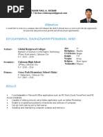 Bregania, Mae Resume