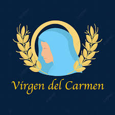 ¡oh lindísima flor del monte carmelo, vid fecunda, esplendor del cielo; Virgen Del Carmen Decorated Designs Decorated Virgen Del Carmen Virgen Del Carmen Decorated Virgen Decorated Png And Vector With Transparent Background For Free Download