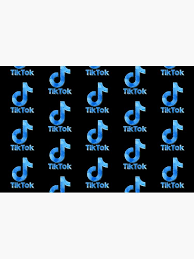 Blue Christmas Bs Abstracts Tik Tok Merch Zipper Pouch By Bsabstracts In 2020 Blue Christmas Tik Tok Abstract