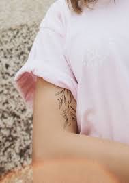 Florales Tattoo Fake Tattoo Temporares Tattoo Vintage Tattoo Schwarz Weiss Tattoo Madchen Tattoo Hipster Blumen Tattoo Geschenk Line Tattoos One Line Tattoo Feminine Tattoos