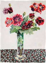On the street of west bel air avenue and street number is 20. Poppies By Lucy Culliton Art Gallery Of Nsw