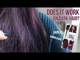 Dec 12015 posted at 4:30 pm you can enter the codes below per month. Loreal Colorista Paint In Violet On Dark Hair Review