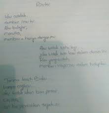 Check spelling or type a new query. Tolong Buatlah Puisi Dengan Tema Buku Brainly Co Id