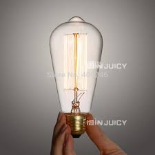 2pcs Marconi Light Bulb Lamp Vintage Edison Reproduction 40 Watt 60 Watt Clear Glass Fireworks E27 St64 Ac110v 120v 220v 240v Fireworks Firework Lampfirework Light Aliexpress