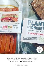 British Supermarkt Chain Sainsbury S Has Expanded Its Range Of Vegan Food With The Introduction Of Plant Pioneers Meat Free Vegan Supermarket Food Vegan Steak
