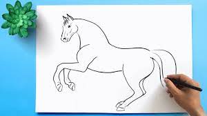 We're also using a sharpie, but you can use a pencil if you want. How To Draw A Horse Horse Drawing Easy Youtube