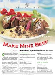 rural missouri may 2013 hearth and home main entree recipes beef recipes entree recipes