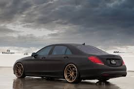 Matte Black Mercedes Benz S550 Adv10 Track Spec Cs Wheelsbig Body S Class S550 Luxury Sedan Gold Rims Ad Black Mercedes Benz Mercedes S550 Mercedes Benz S550