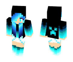 This image is categorized under gaming tagged in , you can use this image freely on your designing projects. Cool Girl Skins Minecraft Novocom Top