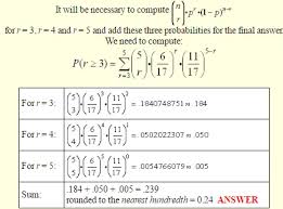 Binomial Probability At Least At Most A Plus Topper Probability Topper Bingo Chips