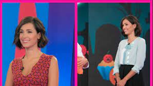 Ricordate quando sfoggiò i capelli rosa choc? Detto Fatto E I Capelli Di Caterina Balivo Prima Corti E Poi Lunghi Che Succede Ultime Notizie Flash