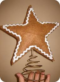 Peppermint Plum A Gingerbread Christmas Gingerbread Christmas Decor Gingerbread Christmas Tree Christmas Tree Star Topper