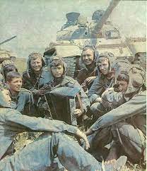 Soviet Tankists In Afghanistan 1979 Soviet Army Afghan War Red Army