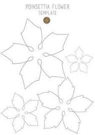 Poinsettia Flower Template Iii Copy Paperflowers Poinsettia Flower Template Iii Copy By Cartaforbicigatto Blumen Vorlage Blumenschablone Blumen Basteln