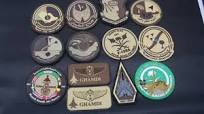 Custom Personalized Souvenir USA PVC Flag Patch Logo Uniform Patches Rubber  Garment Accessories