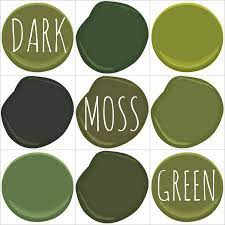The subtleness of olive green looks good with all shades of blue. Color On Trend Deep Mossy Olive Green Olive Green Paints Paint Colors For Home Green House Exterior