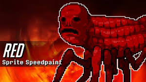 It relies on a combination of first person narrative and edited video game screencaps to tell its story. Sprite Speedpaint Red Youtube