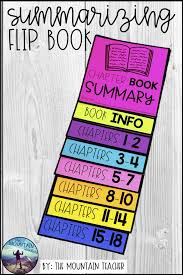 Chapter Book Summary Flip Book Book Summaries Chapter Books Books