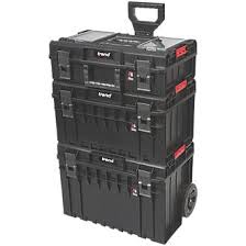 Trend Modular Storage Pro Cart Set 3 Pcs Tool Storage Systems Screwfix Com