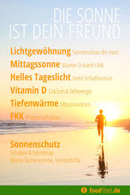 Gesundes Sonnenlicht Vitamin D Gesundheit Energie