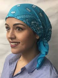 Head Covers For Chemo Patients Celeste Cotton Chemo Scarves Pre Tied Head  Scarf For Women Cancer Patients Grey Head Scarf For Cancer Patients Women