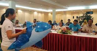 Aksi Ikan Paus Dan Lumba Lumba Tarikan Baharu Langkawi Ball Exercises Dan Exercise