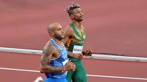 Jacobs, who clocked a new european record of 9.80 seconds, finished ahead. 5nj8vlypur0vpm