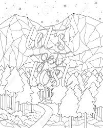Rufus from bill teds excellent adventure paper toy. Mountain Scenery Adult Antistress Coloring Page With Adventure Royalty Free Cliparts Vectors And Stock Illustration Image 61243189