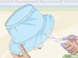 Simply hand draw wider half circles around the outer brim of the hat for your desired scallop edge and size. How To Make A Bucket Hat With Pictures Wikihow