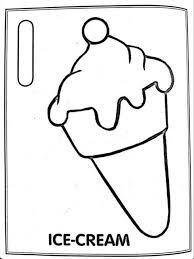 It is difficult to find someone who does not like ice cream. Ice Cream Coloring Page Sk Kids Time Colour Book Pages