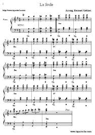 La Foule Edith Piaf Edith Piaf Sheet Music Piano Sheet
