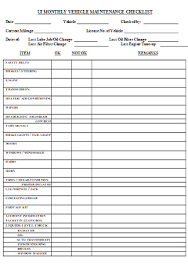 In addition, most vehicles are subject to an emissions inspection to help reduce air pollution. 32 Sample Vehicle Inspection Checklists In Pdf Ms Word