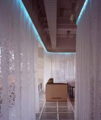 Refrze flexible ceiling curtain track, curved ceiling track for curtains, room divider ceiling track, rv curtain track, curtain rail track for l shape u shape bay windows (8 ft) $17.99. Curtains Dividing A Room Using Ceiling Mounted Curtain Tracks Curtain Divider Room Divider Curtain Decorative Room Dividers