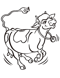 Cartoon Cow Coloring Pages Coloring Home Color your favorite cartoon hero's with thousands of cartoon coloring pages for kids.