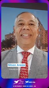 O presidente Nilson Araújo que apresentou o prefácio da Cartilha Creci para  Elas e para Todos, convida para o evento no dia 21 de março, que será  realizado no Auditório da Sede do CRECI! Inscrições no ...