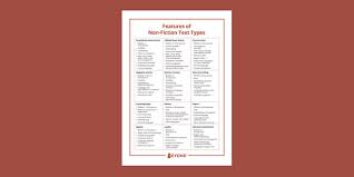 So unless you have particular experience of those. Gcse Features Of Non Fiction Text Types Display Poster