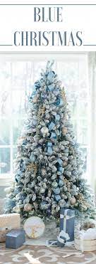 December 12, 2020 by wanda simone whether you are looking for living room or christmas table inspiration, these elegant blue and white christmas home decorating ideas are sure to add holiday spirit to your house. Best Deals And Free Shipping Blue Christmas Decor Blue Christmas Beautiful Christmas Trees