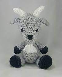 Goat Amigurumi Pattern By Megan A Sewing Stuffed Animals Stuffed Animal Patterns Crochet Amigurumi