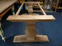 Handmade Bulbous Leg Table Base Jpg 3072 2304 Handmade Table Live Edge Slab Dining Table Slab Dining Tables
