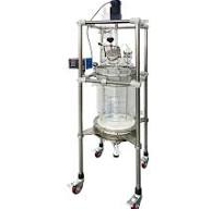 Reactor 50L Lab Pyrex Double Glass Reactor with Vacuum Pump