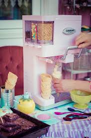 Pink Soft Serve Icecream Maker Gadget Cuisine Appareils De Cuisine Machine A Creme Glacee