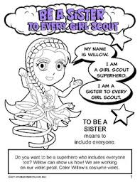 Girl scout daisy violet petal, be a sister to every girl scout. Daisy Girl Scouts Be A Sister Worksheets Teaching Resources Tpt